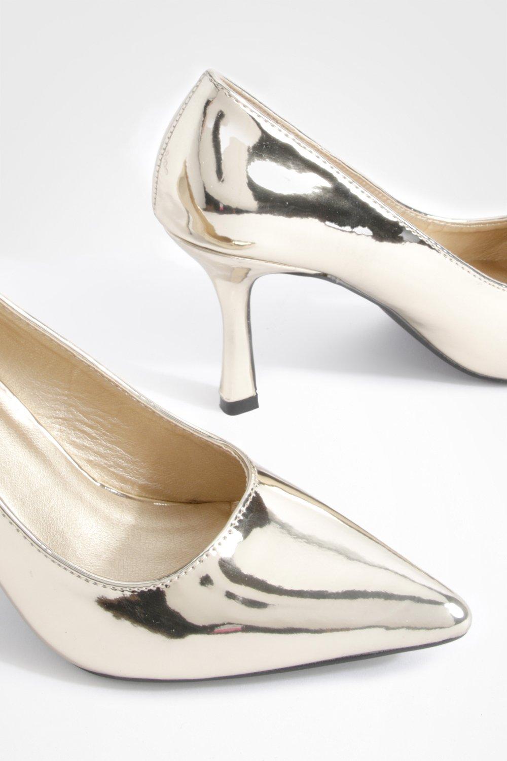 Metallic court shoes clearance uk