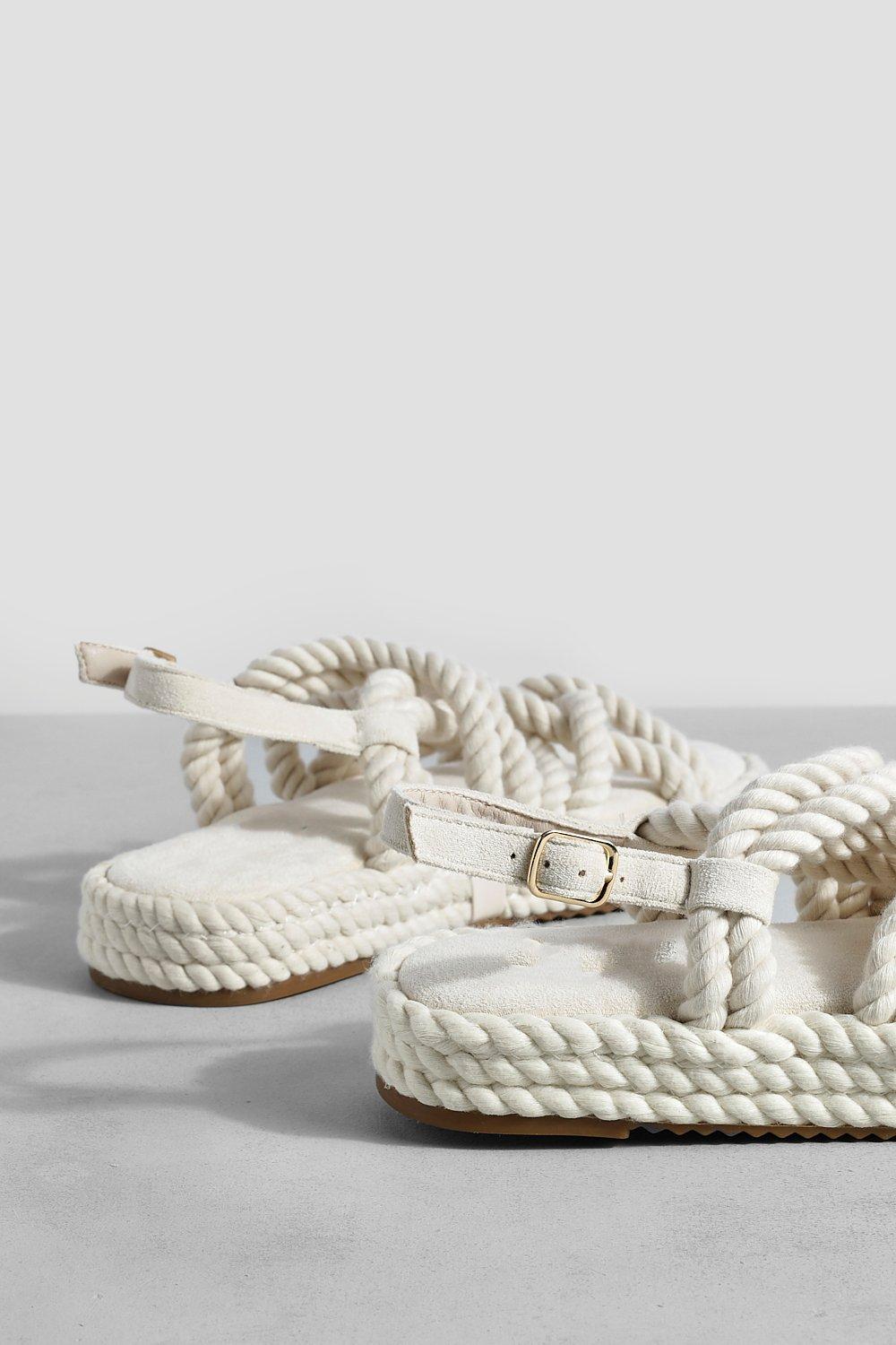 Cheap best sale rope sandals