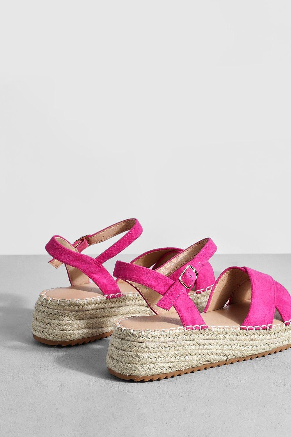 Boohoo pink sale sandals