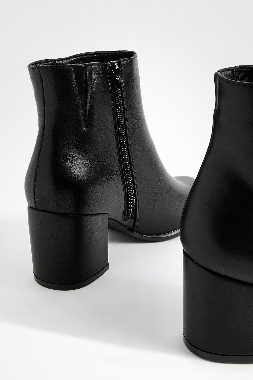 Block heel dress boots online