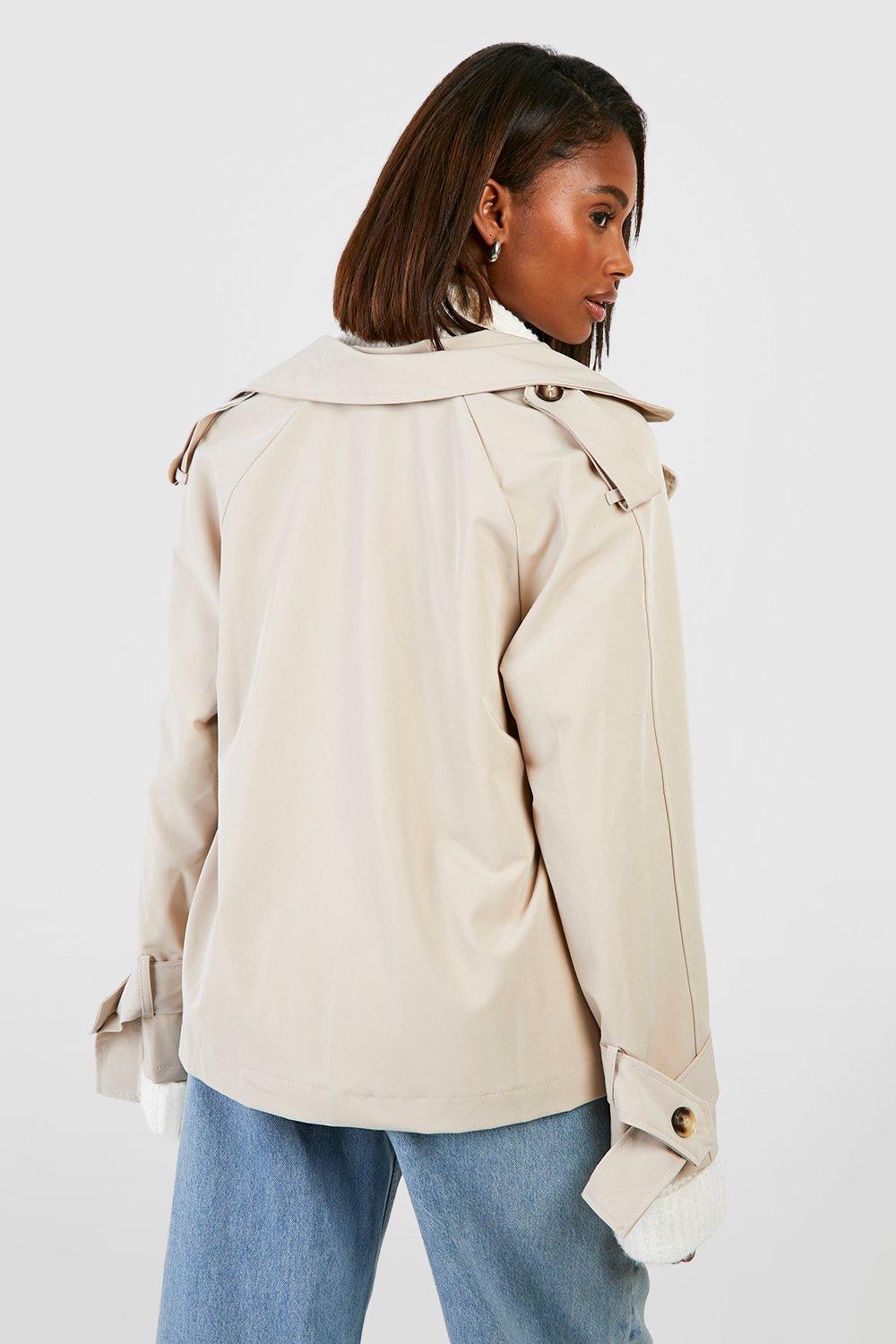 H&m short 2024 trench coat