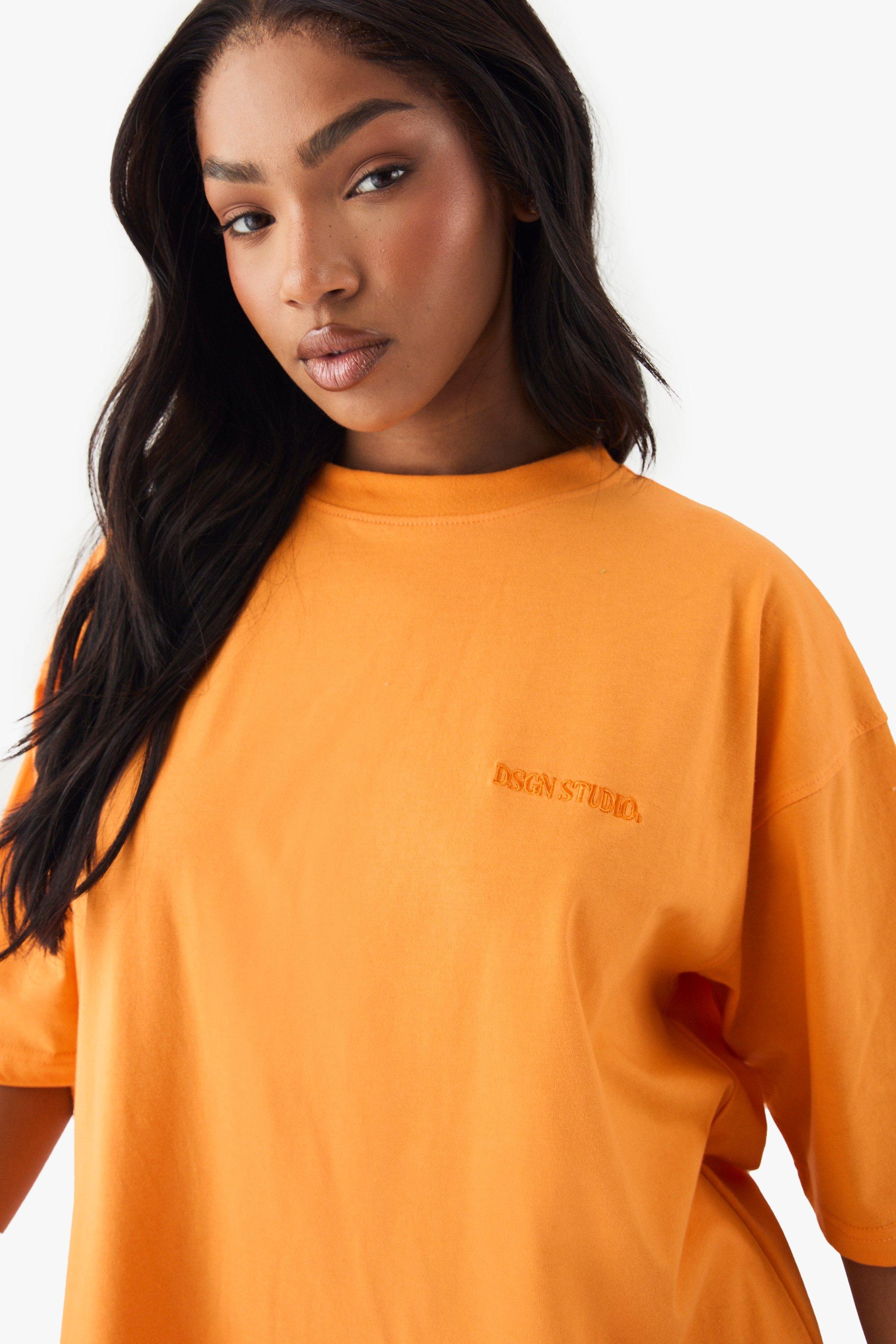 Ensemble avec t shirt oversize et short cycliste boohoo