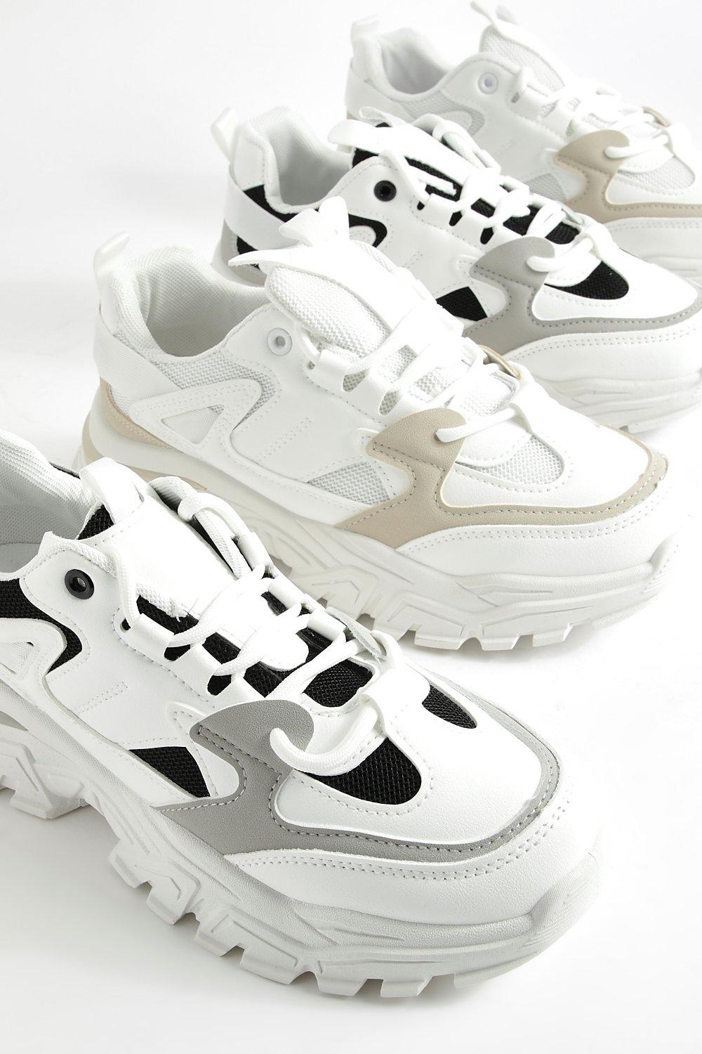 Boohoo best sale chunky trainers