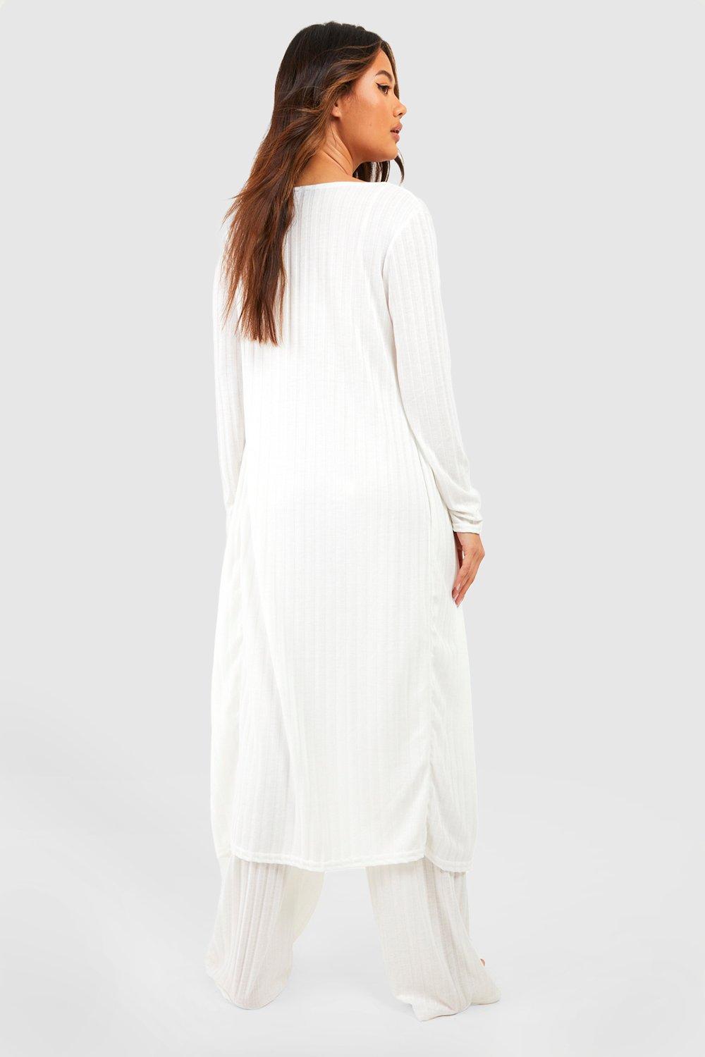 White maxi sales cardigan