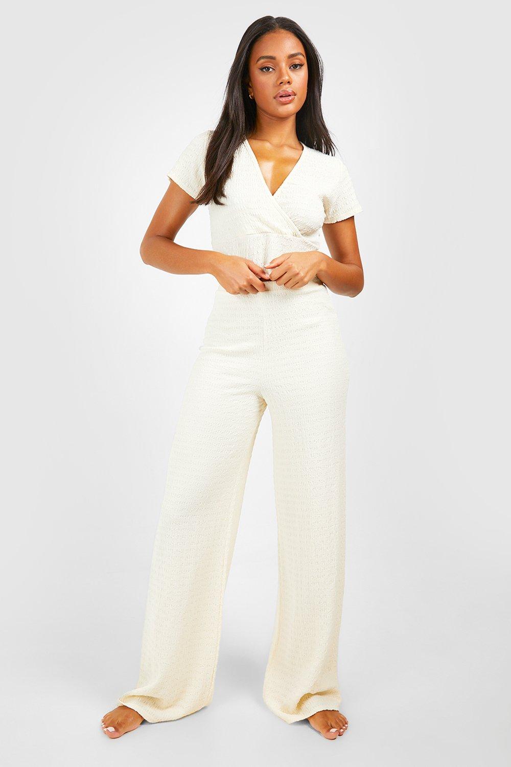 Wide leg lounge online trousers