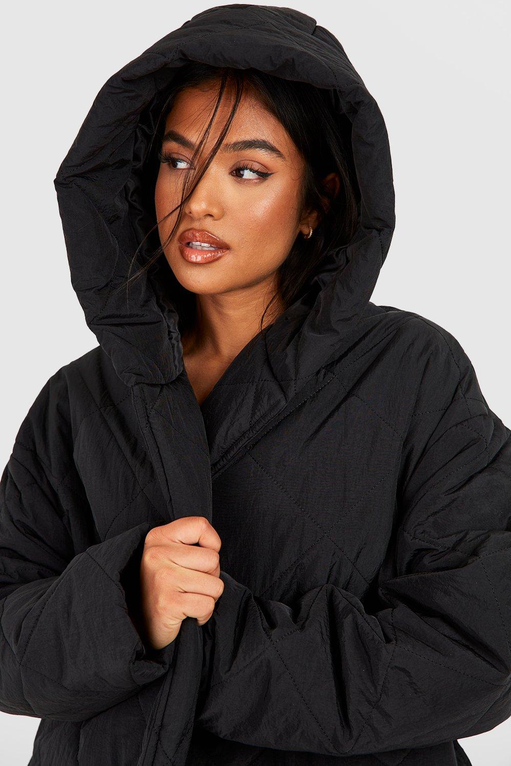 Boohoo puffa clearance jacket