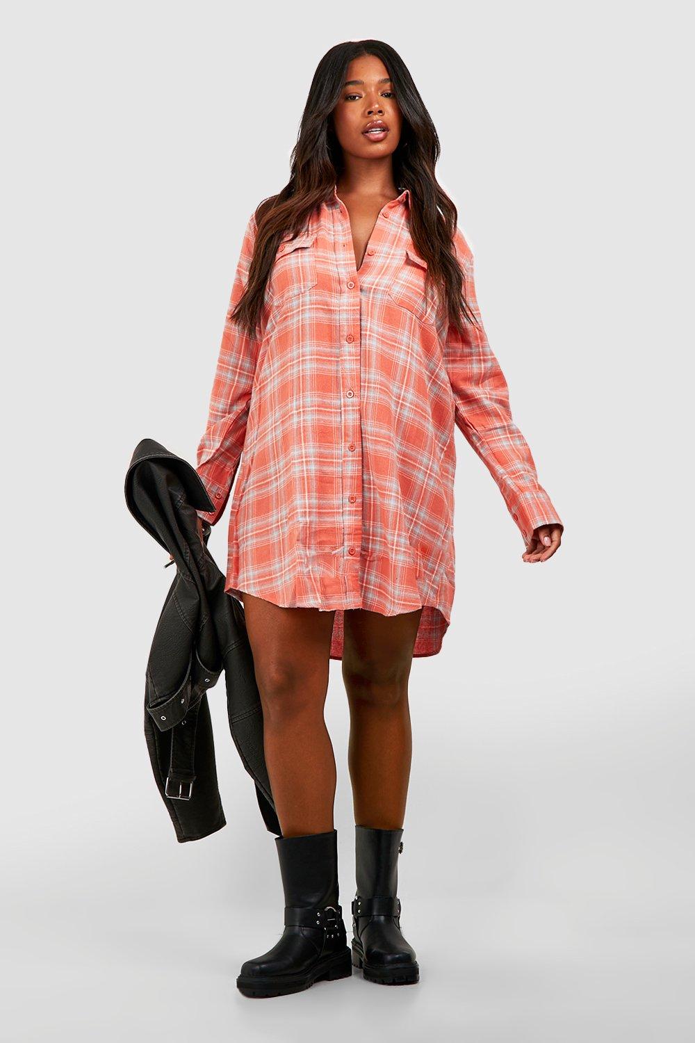 Shirt dresses outlet boohoo