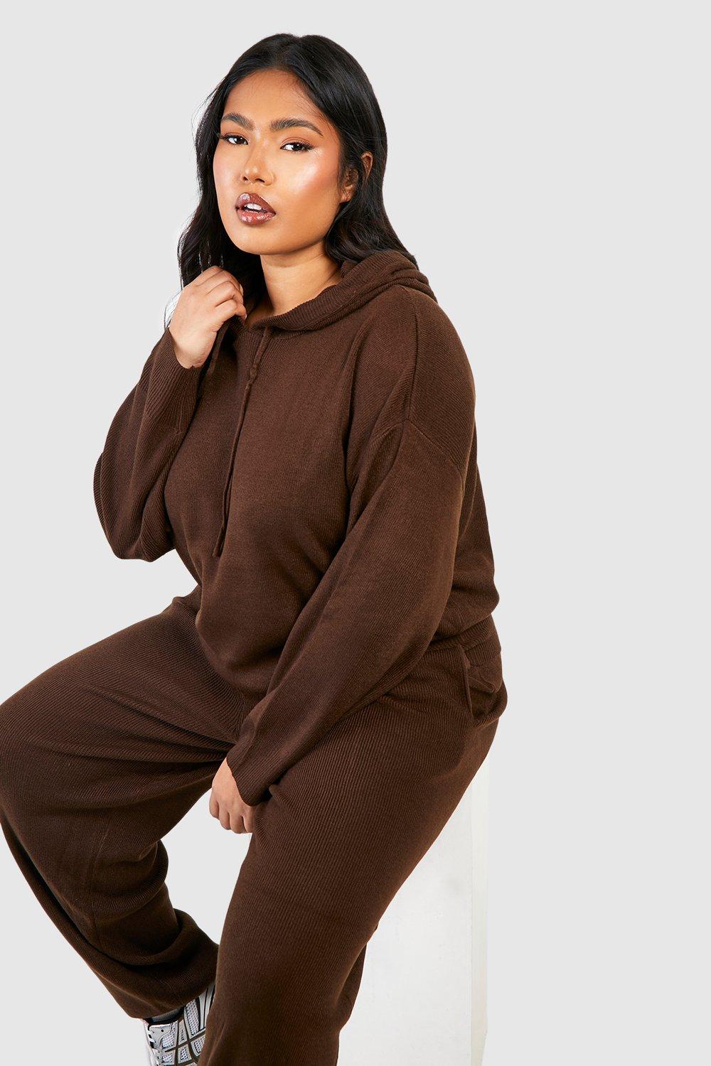 Boohoo Lydia Knitted Loungewear Set With Crop Top, $28, BooHoo