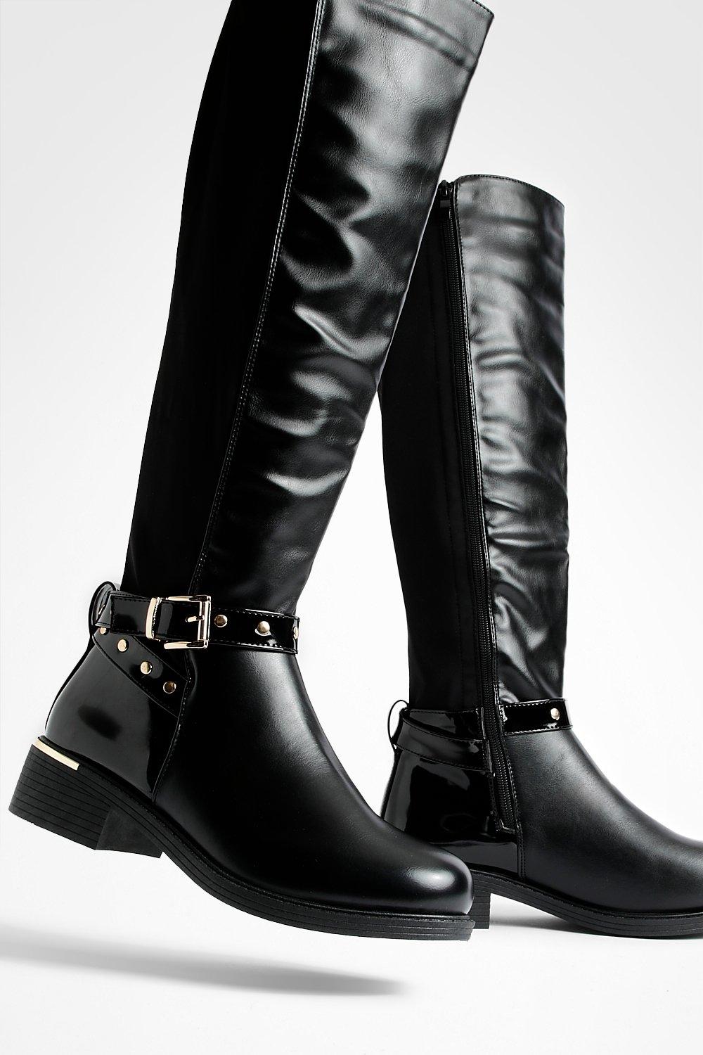 Knee length shop boots sale