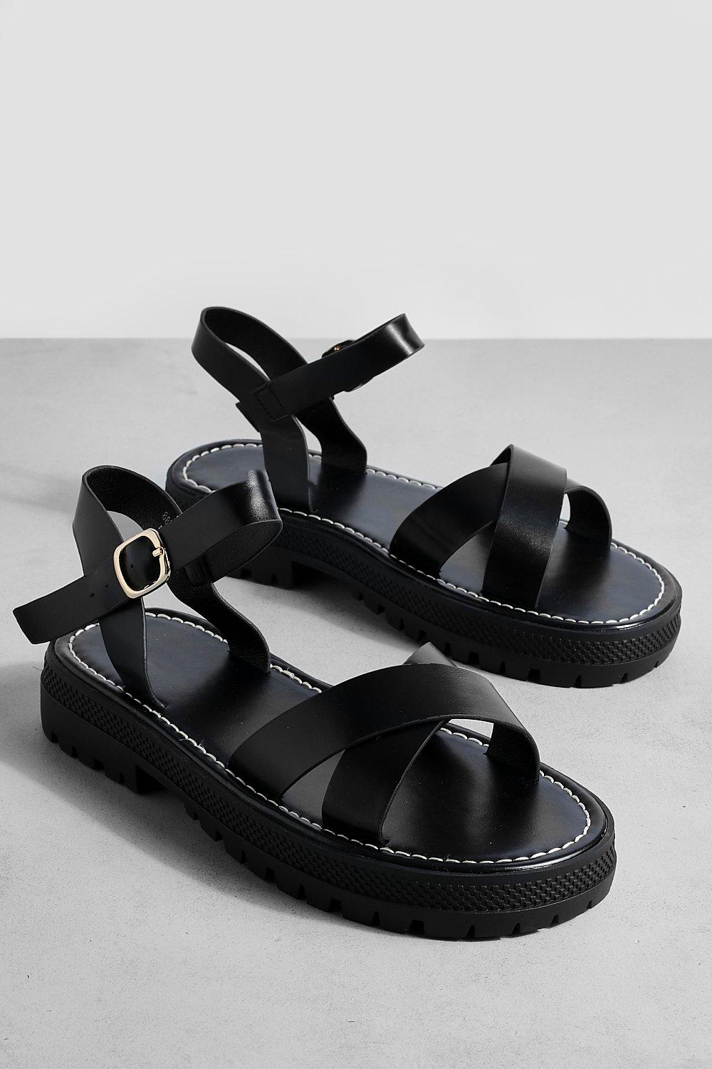 Boohoo hotsell chunky sandals