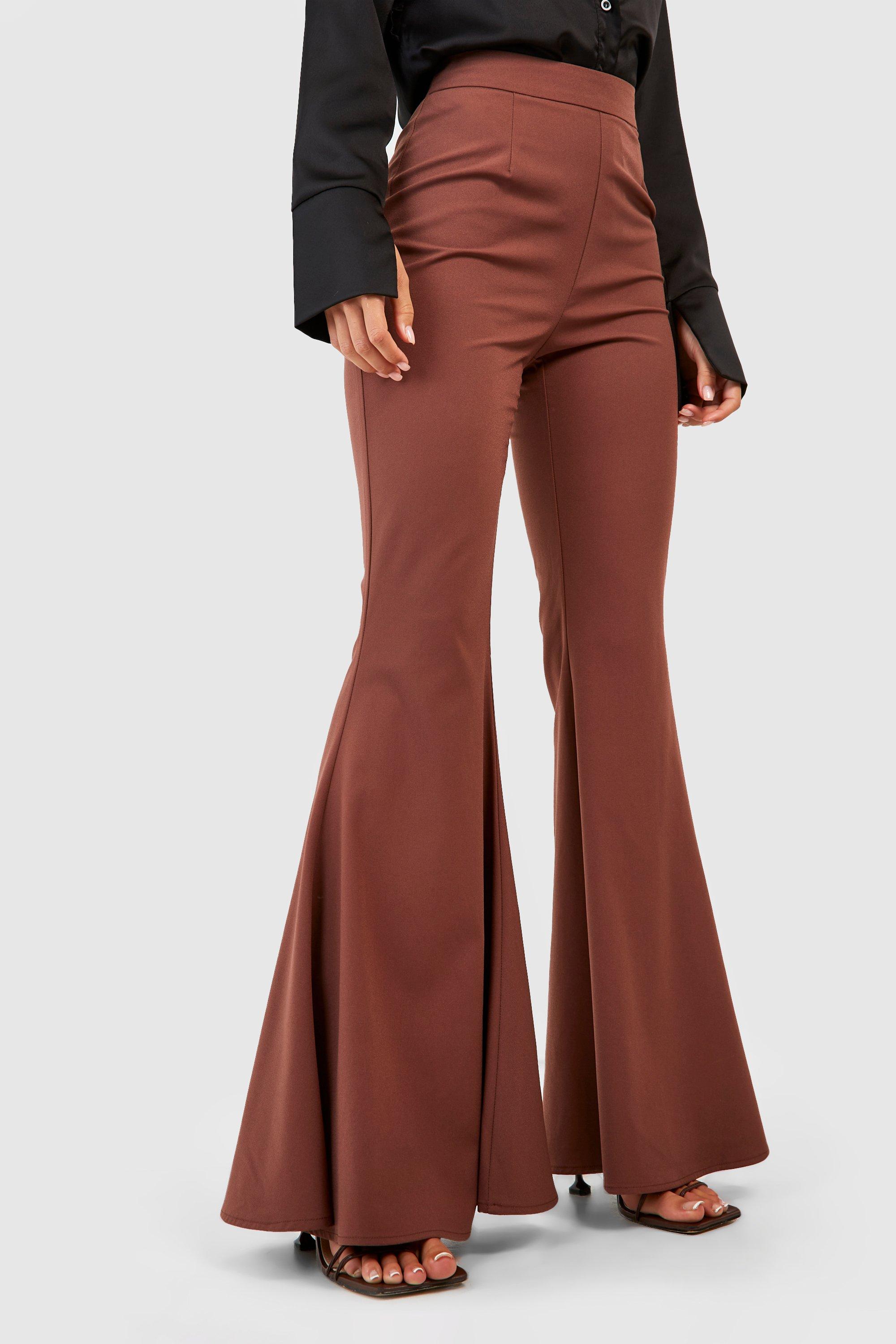 Pantalon de tailleur super flare