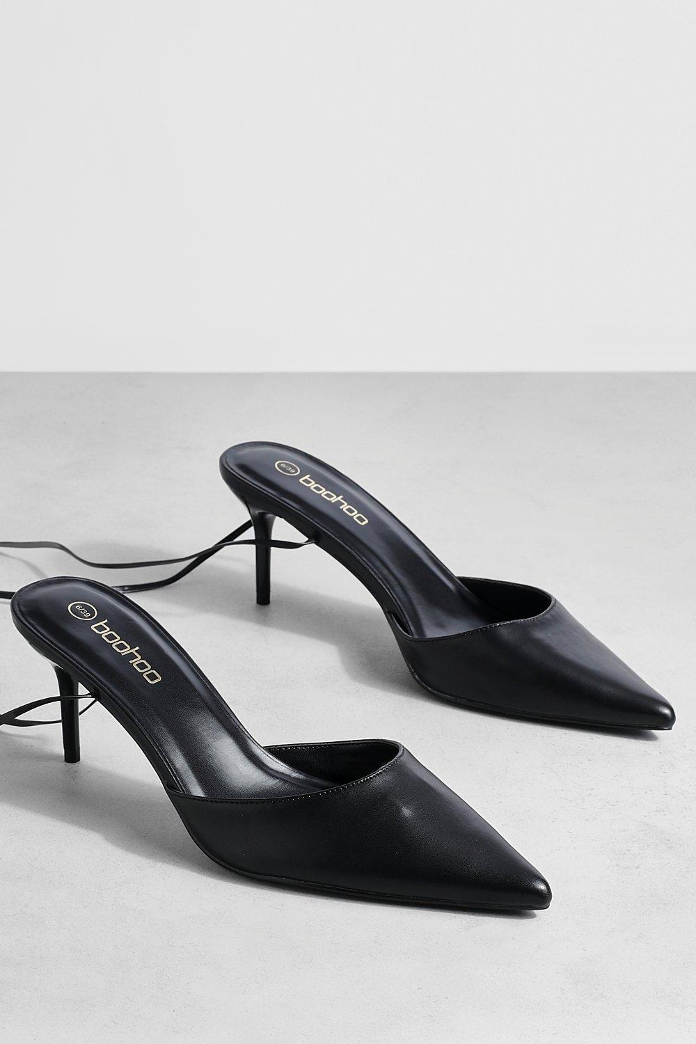 Boohoo black sales shoes