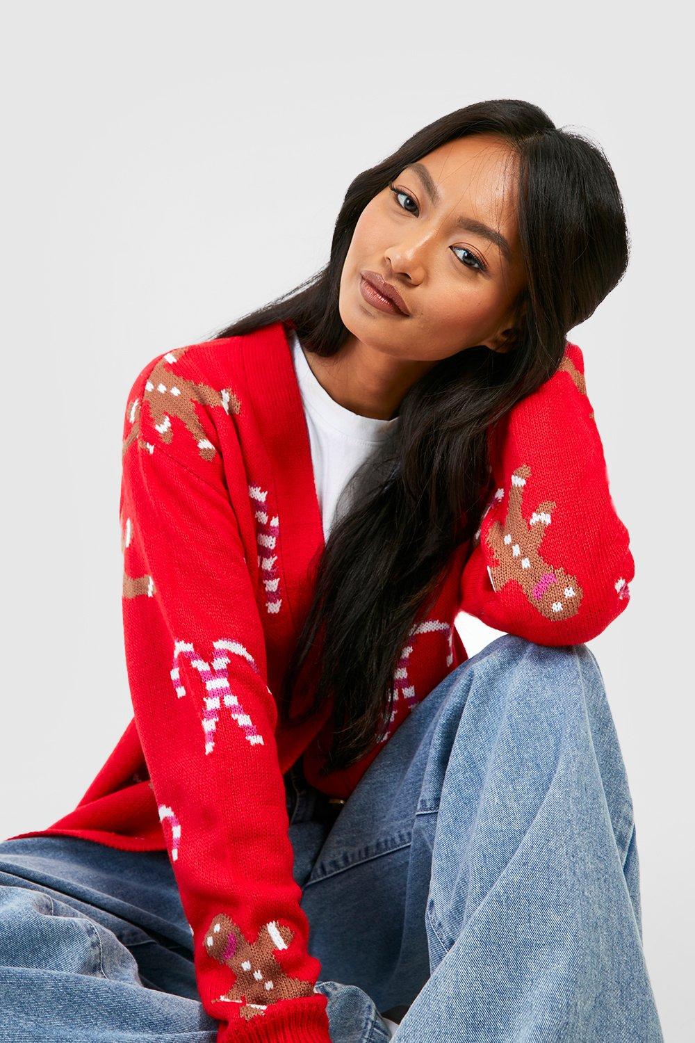 Boohoo deals red jumper