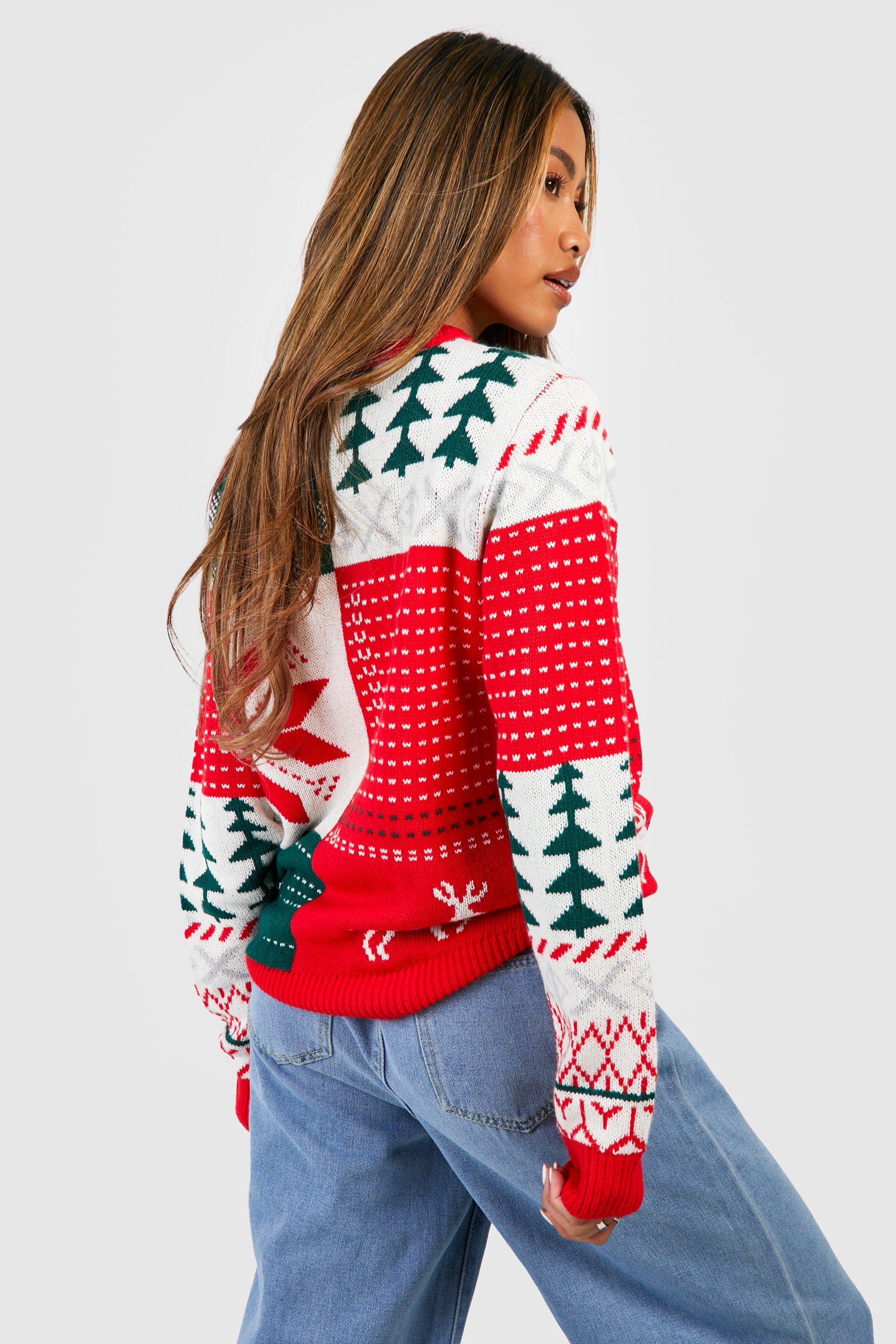 Vintage style shop christmas jumper