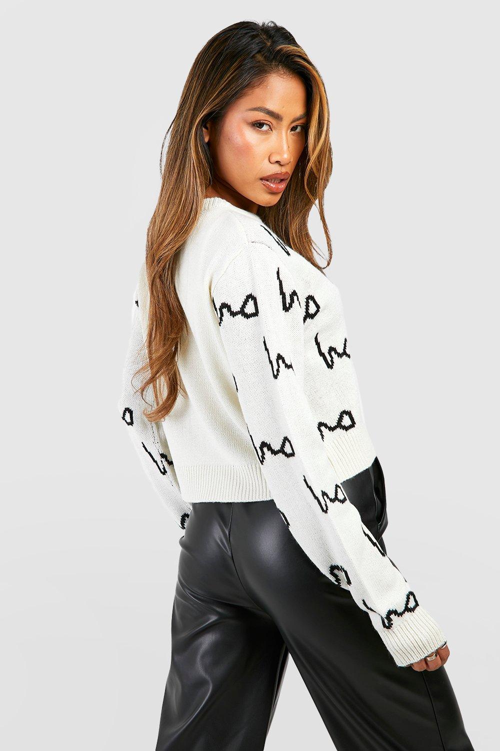 Pull de noel femme ho ho ho new arrivals