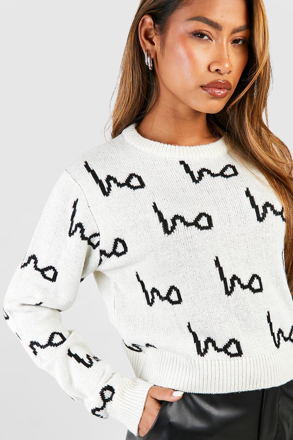 All over print clearance sweater