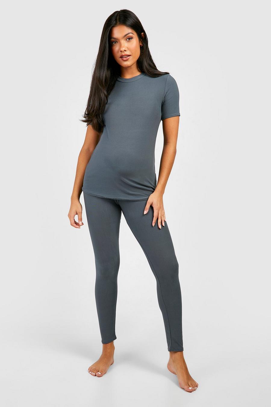 Super Soft Yoga Leggings - Dark Grey Marl, Women's Leggings