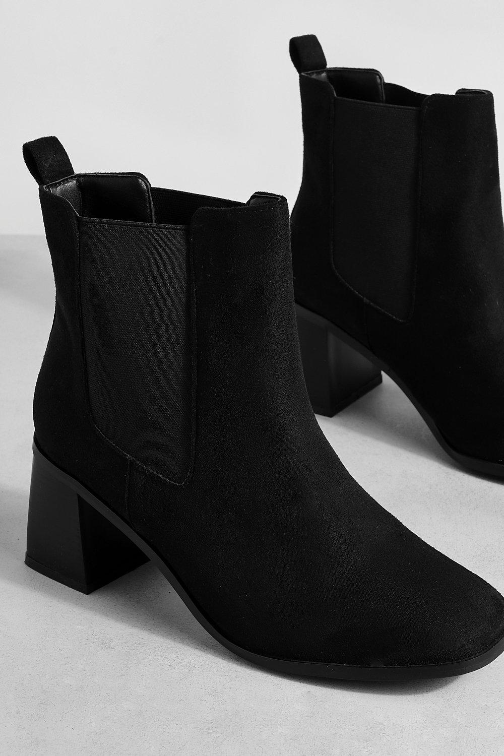 Womens ankle boots wide on sale width