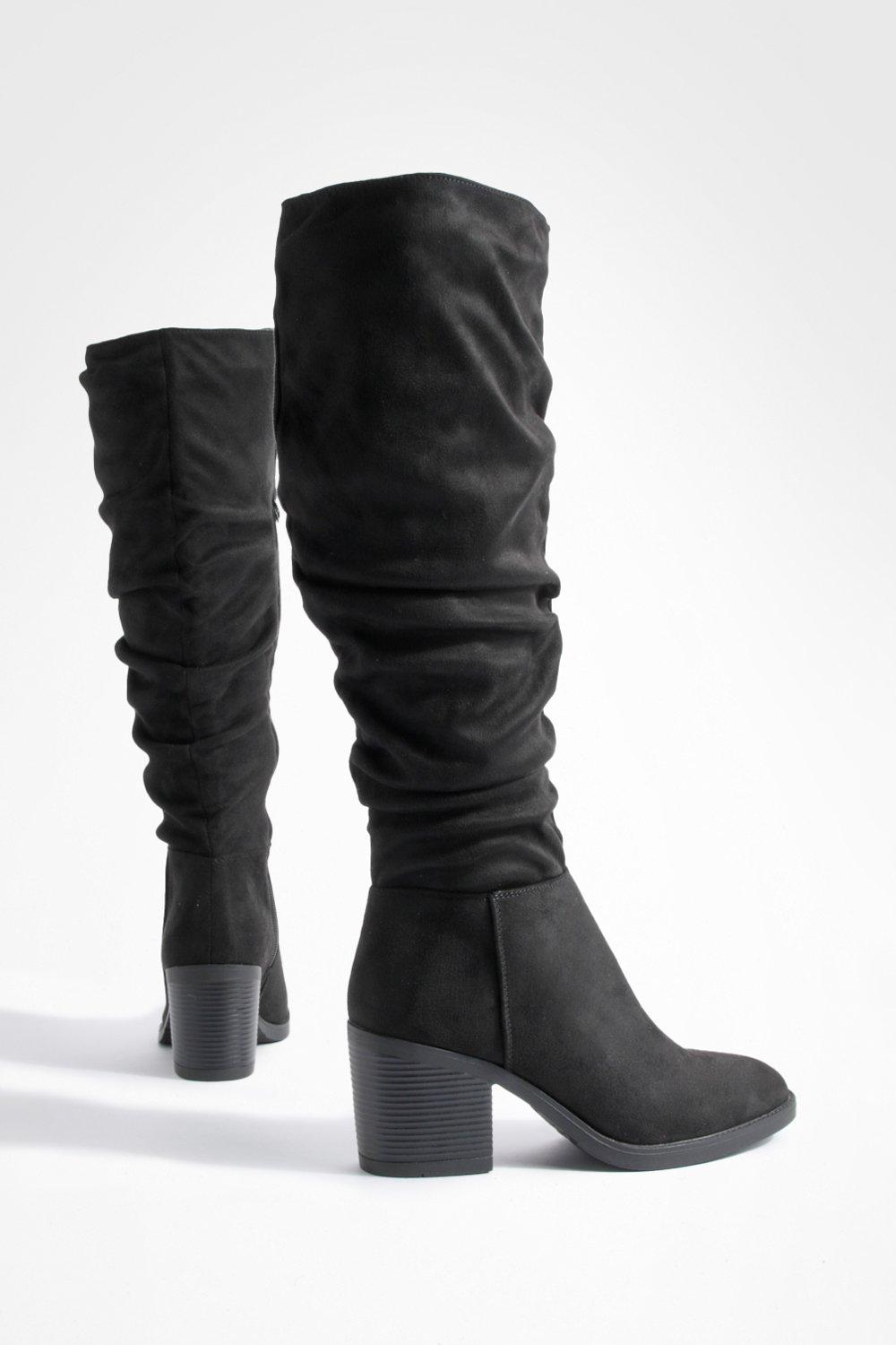 Casual knee outlet high boots