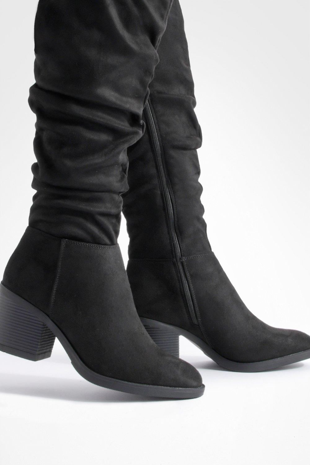 Boohoo cheap boots black