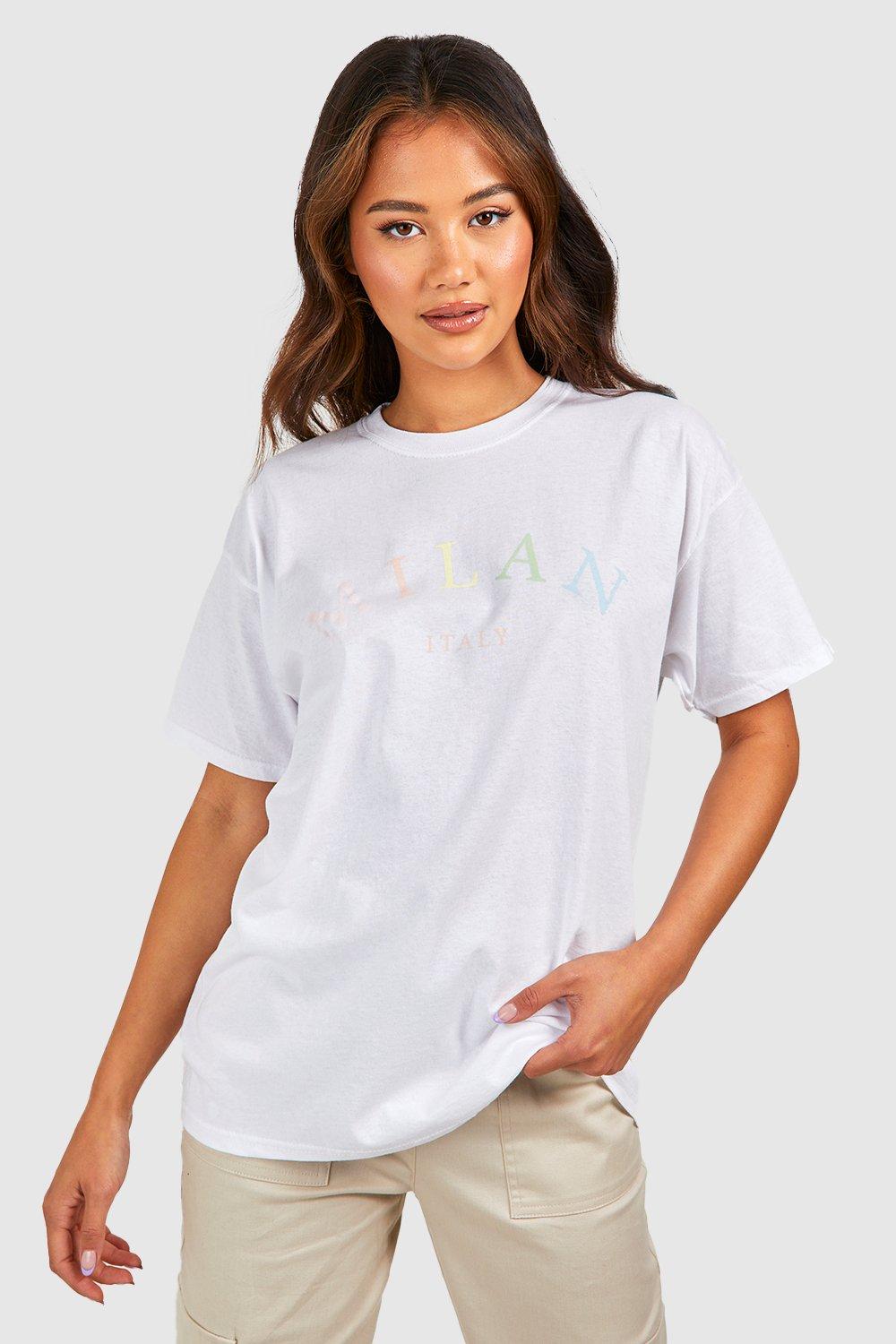 Regenboog t shirt online dames