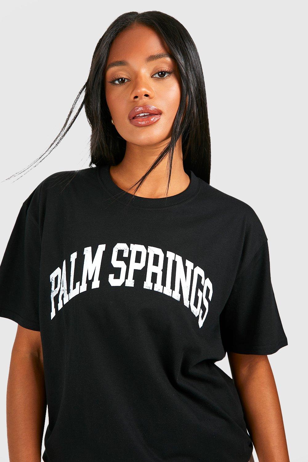 Palm Springs Printed Oversized T shirt