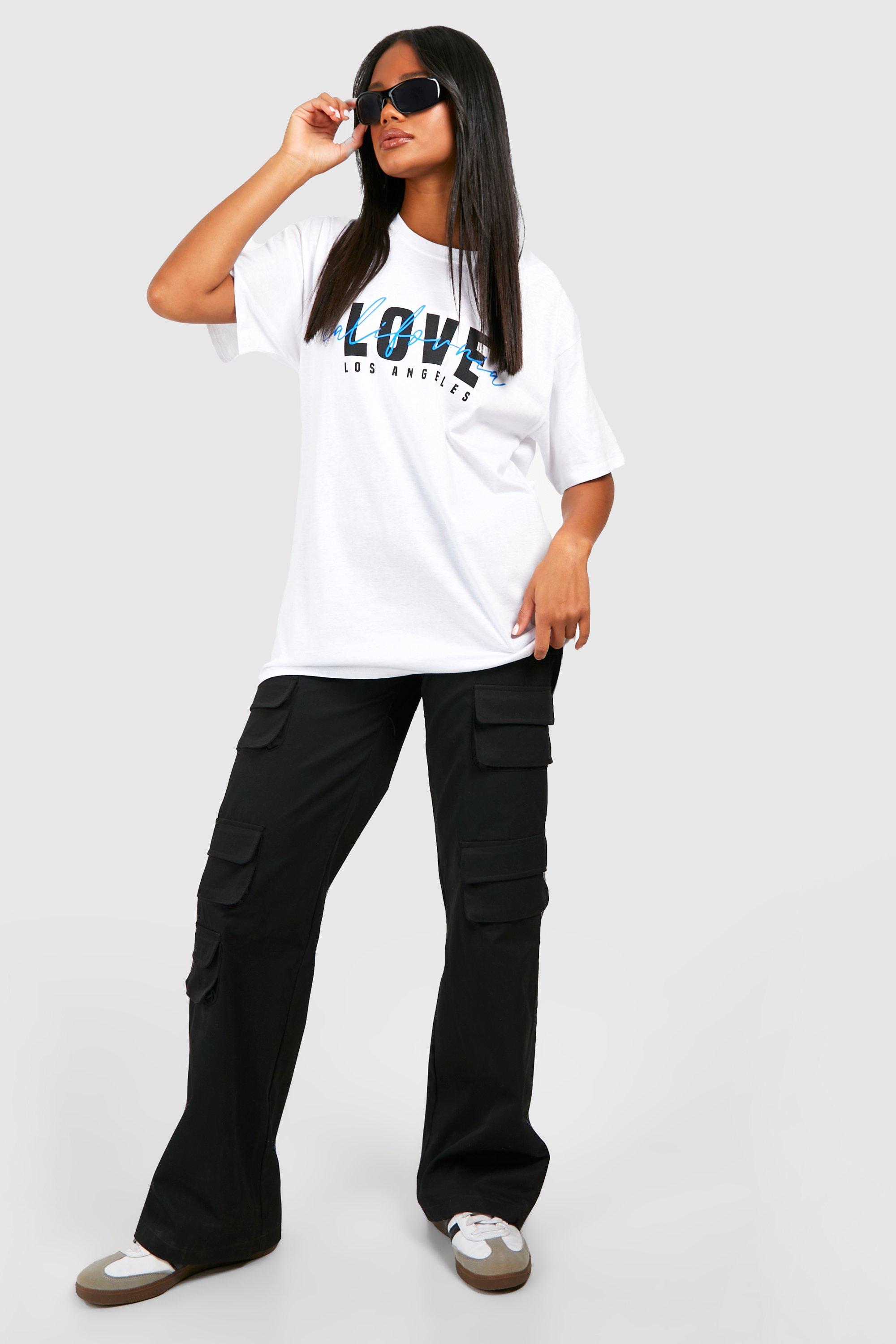 Buy Trendy 'Los Angeles' Women's Oversized T-Shirt