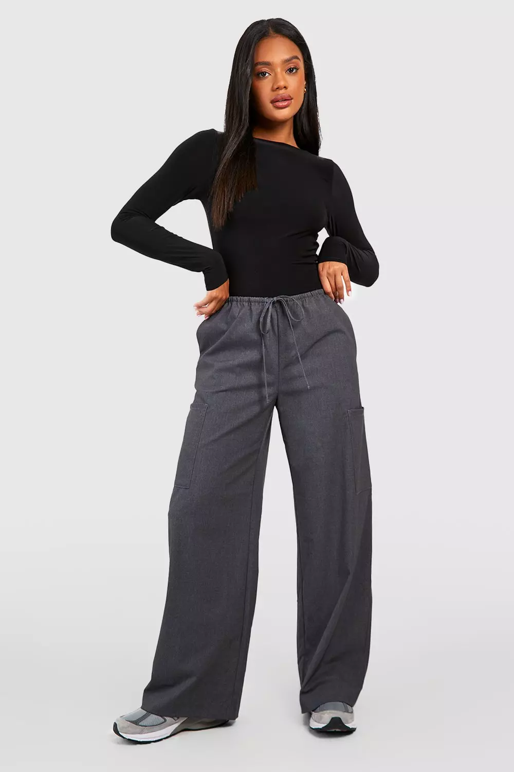Long Sleeve Double Layer Bodysuit   alternative image