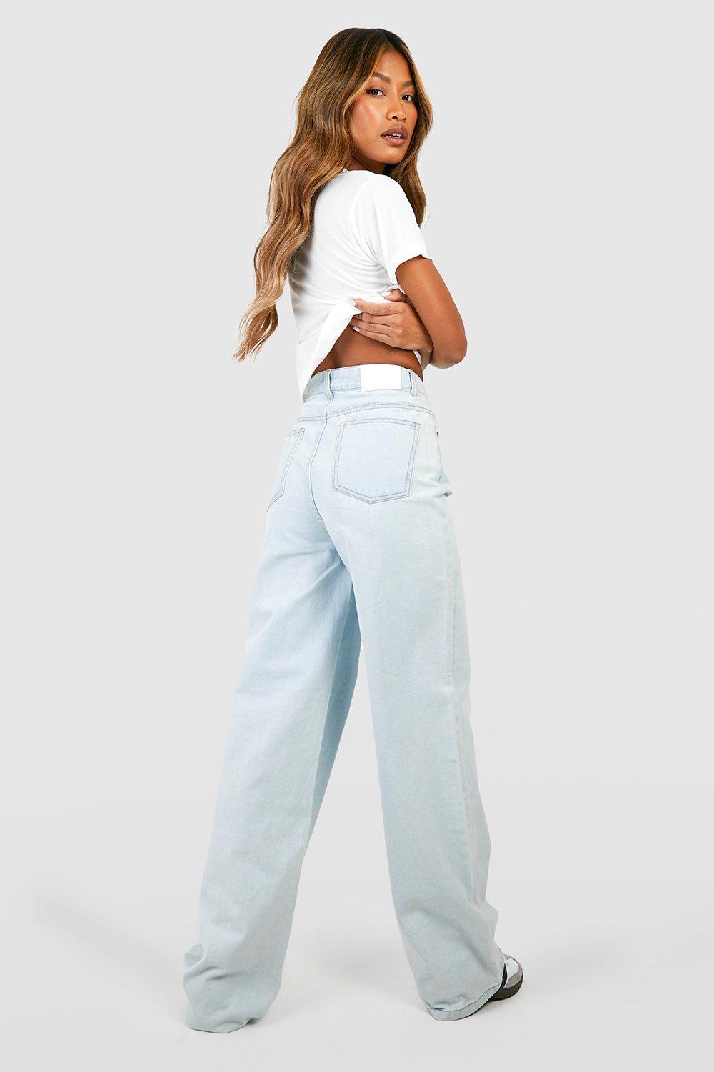  Wide Leg Jeans for Women High Waisted Trendy Stretch