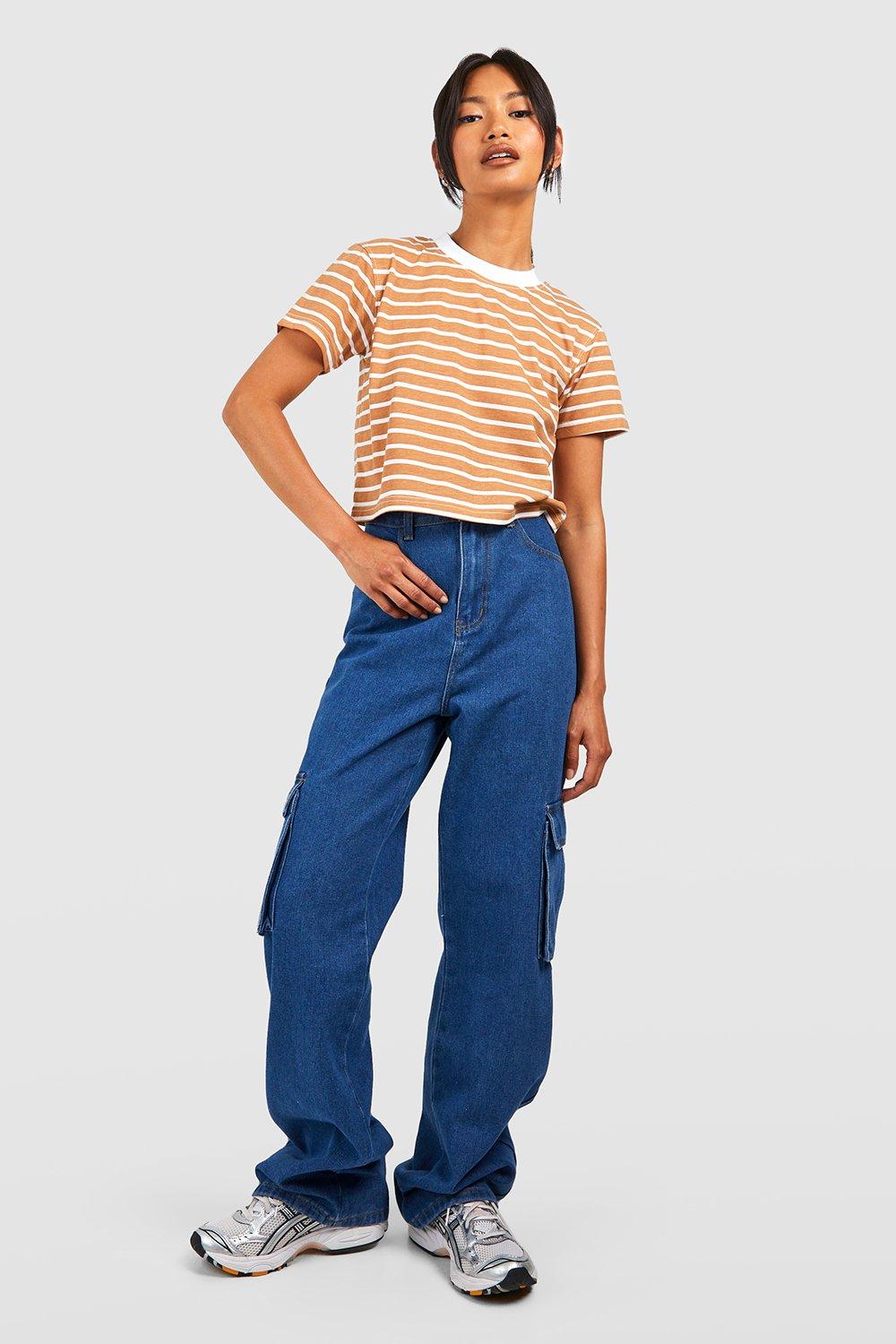 Striped jeans hot sale forever 21