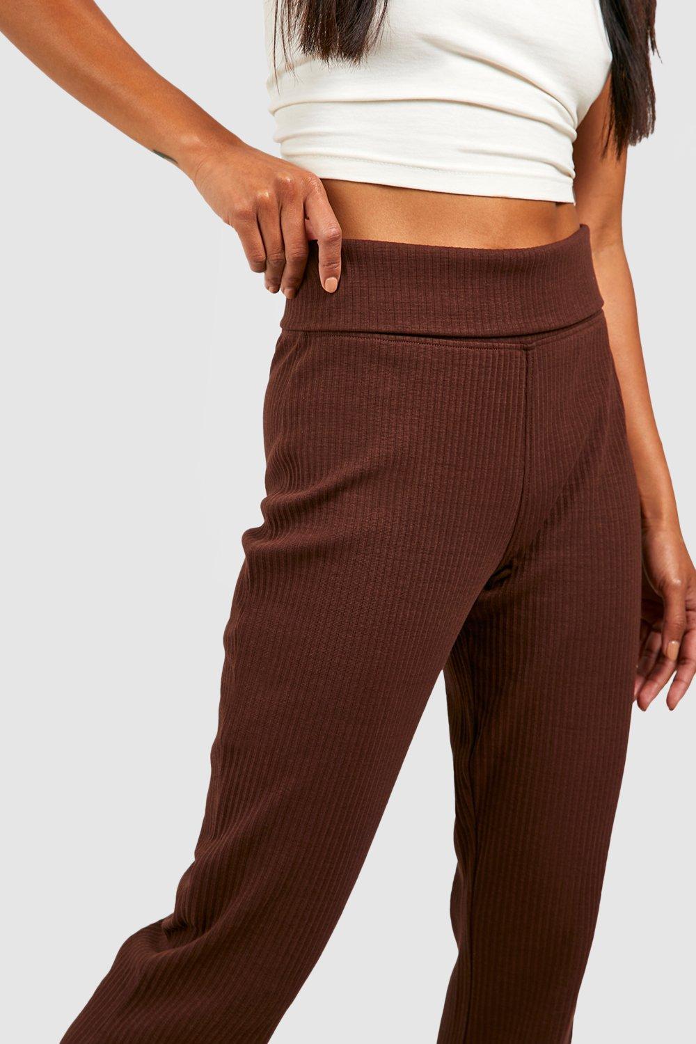 Pantalon de yoga en coton boohoo