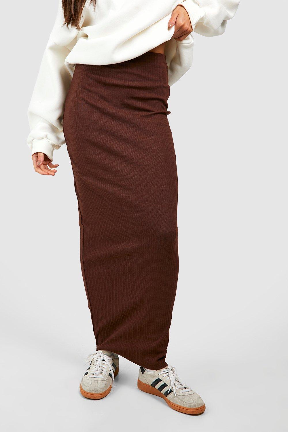 Brown 2025 skirt slip