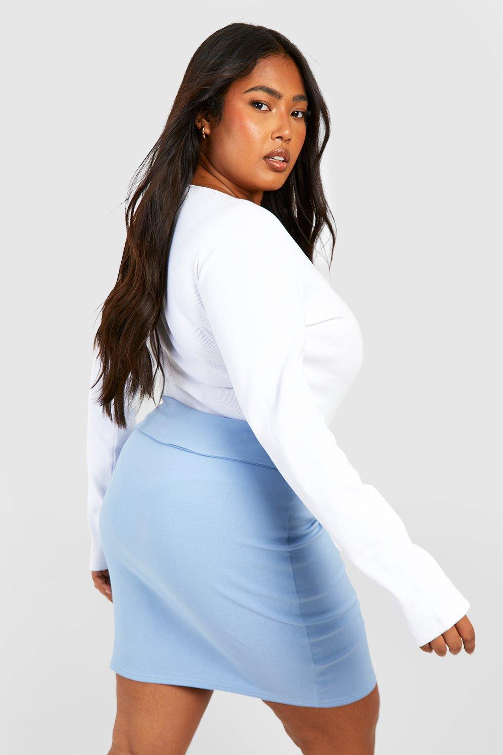 Plus size clearance bengaline pencil skirt