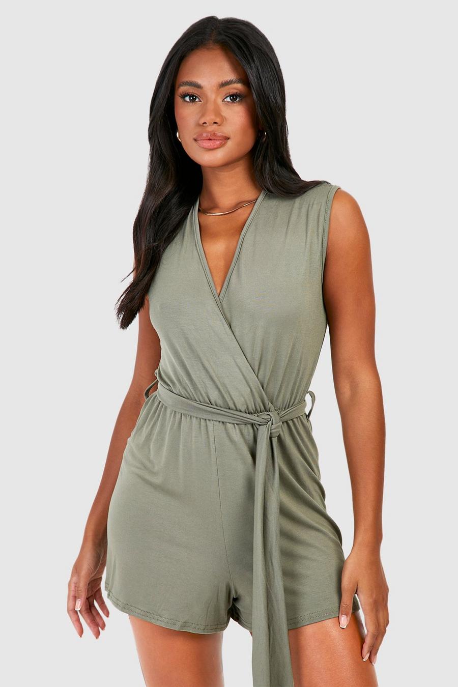 Wrap Belted Playsuit image number 1