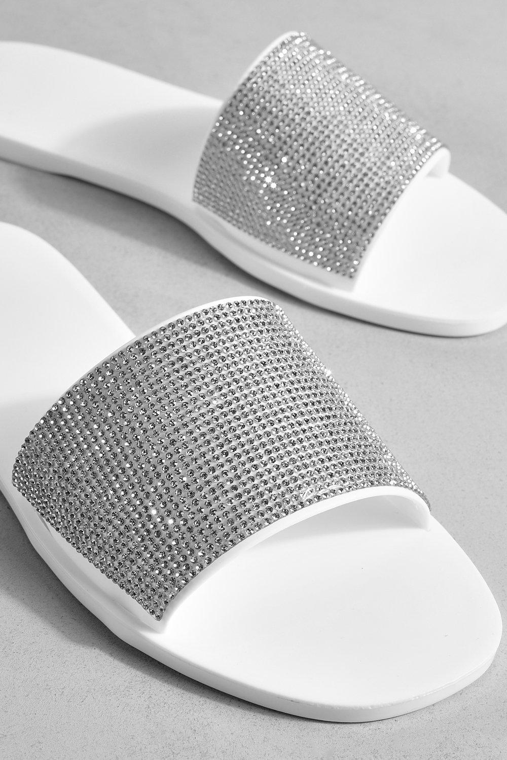 Embellished Sliders boohoo NO