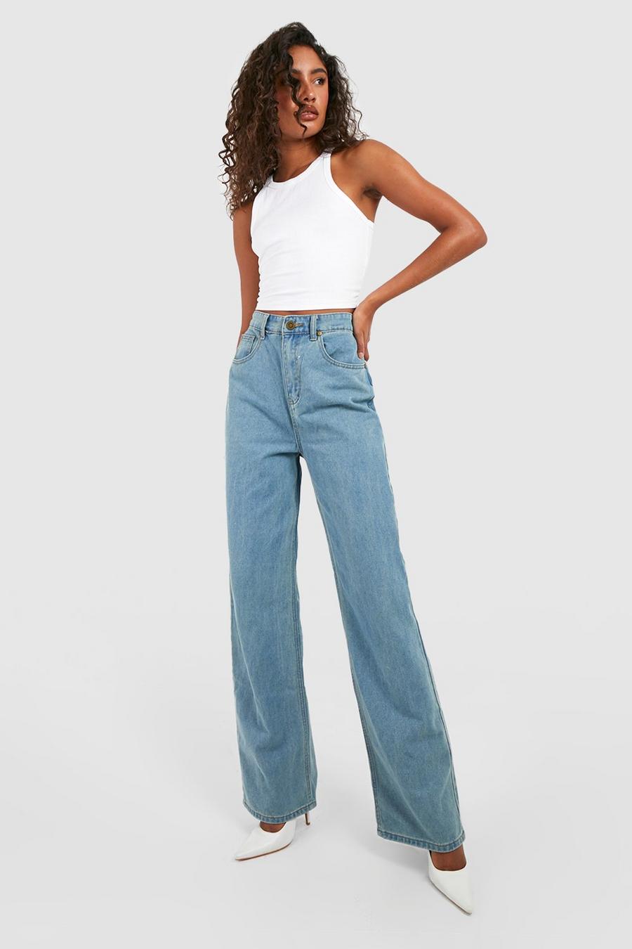 Vintage wash Tall High Rise Boyfriend Jeans image number 1