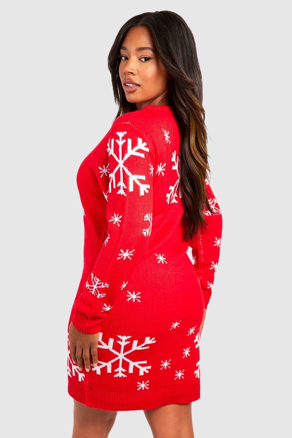 Snowman deals sweater dress