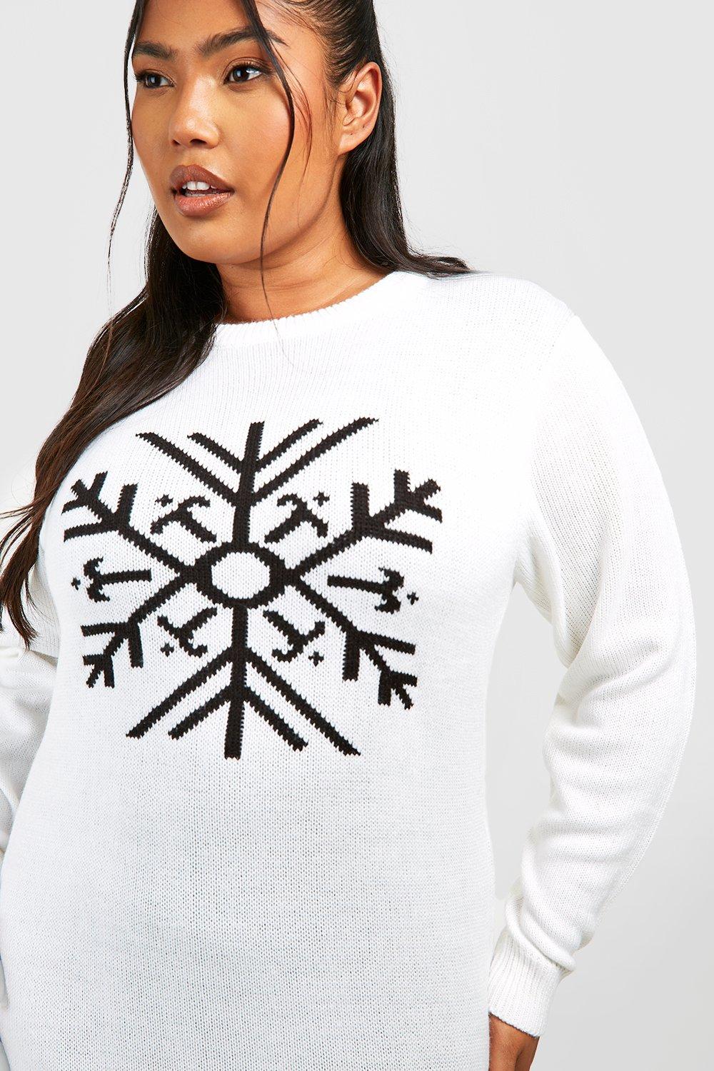 White snowflake outlet jumper