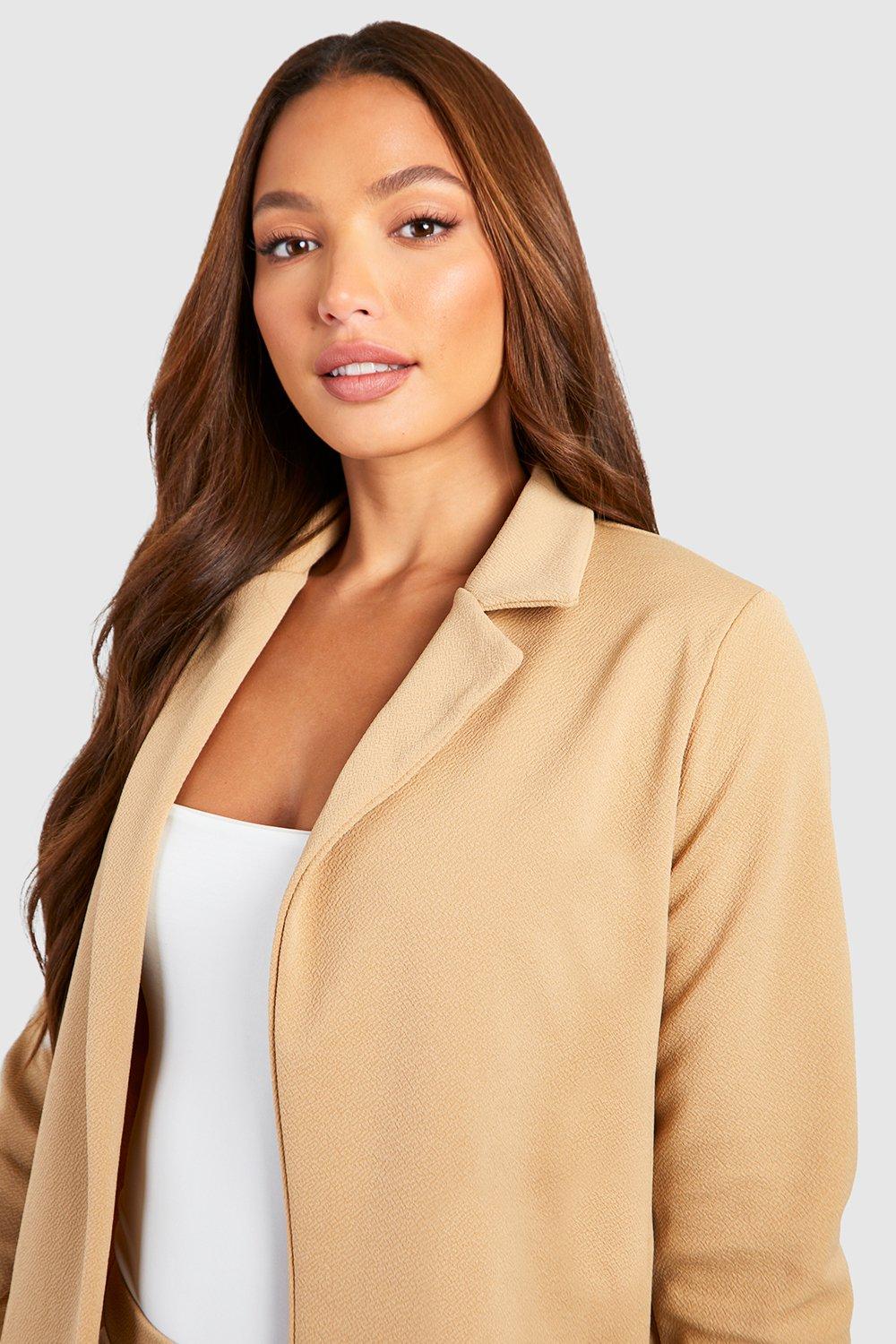 Boohoo hot sale yellow blazer