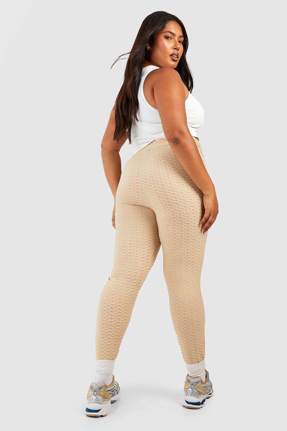 Boohoo hot sale plus leggings