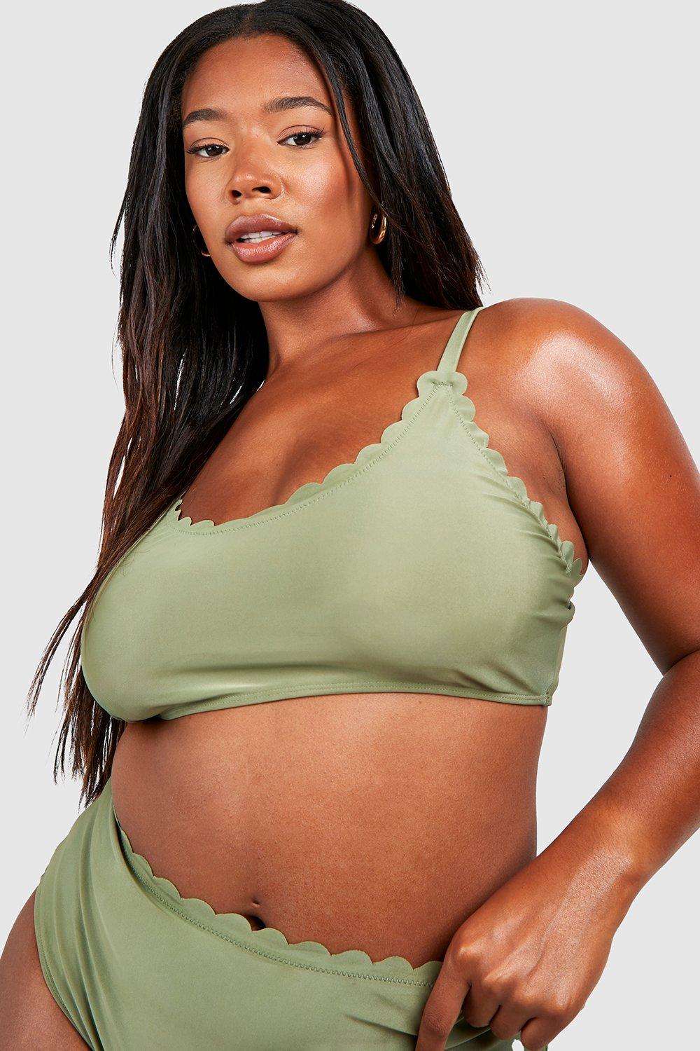 Khaki cheap green bikini