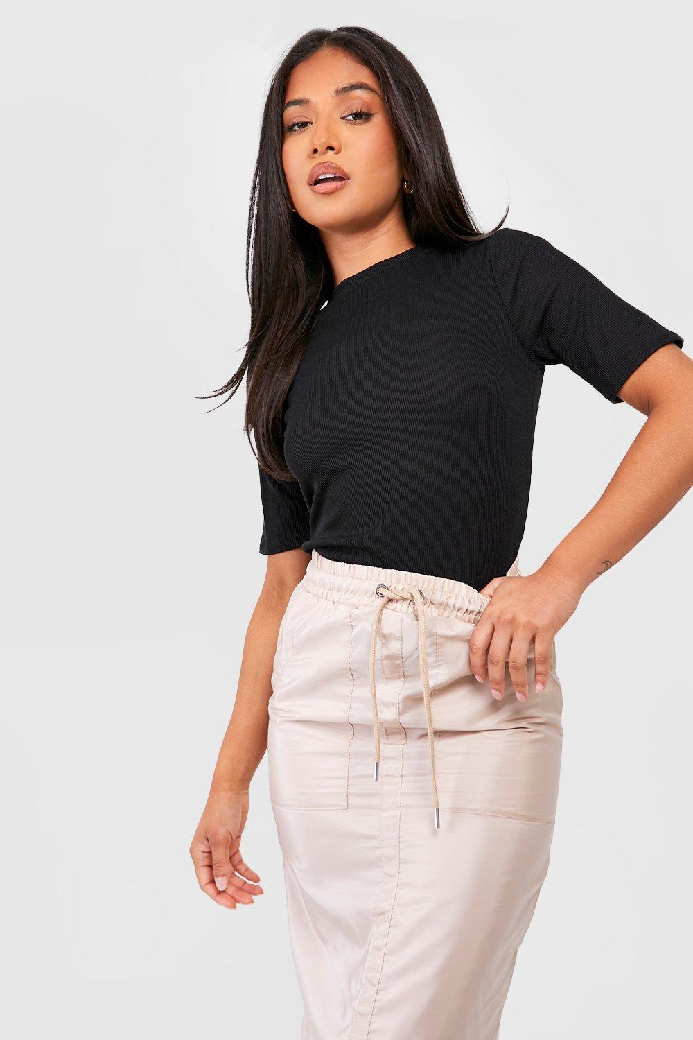 Boohoo petite maxi clearance skirt