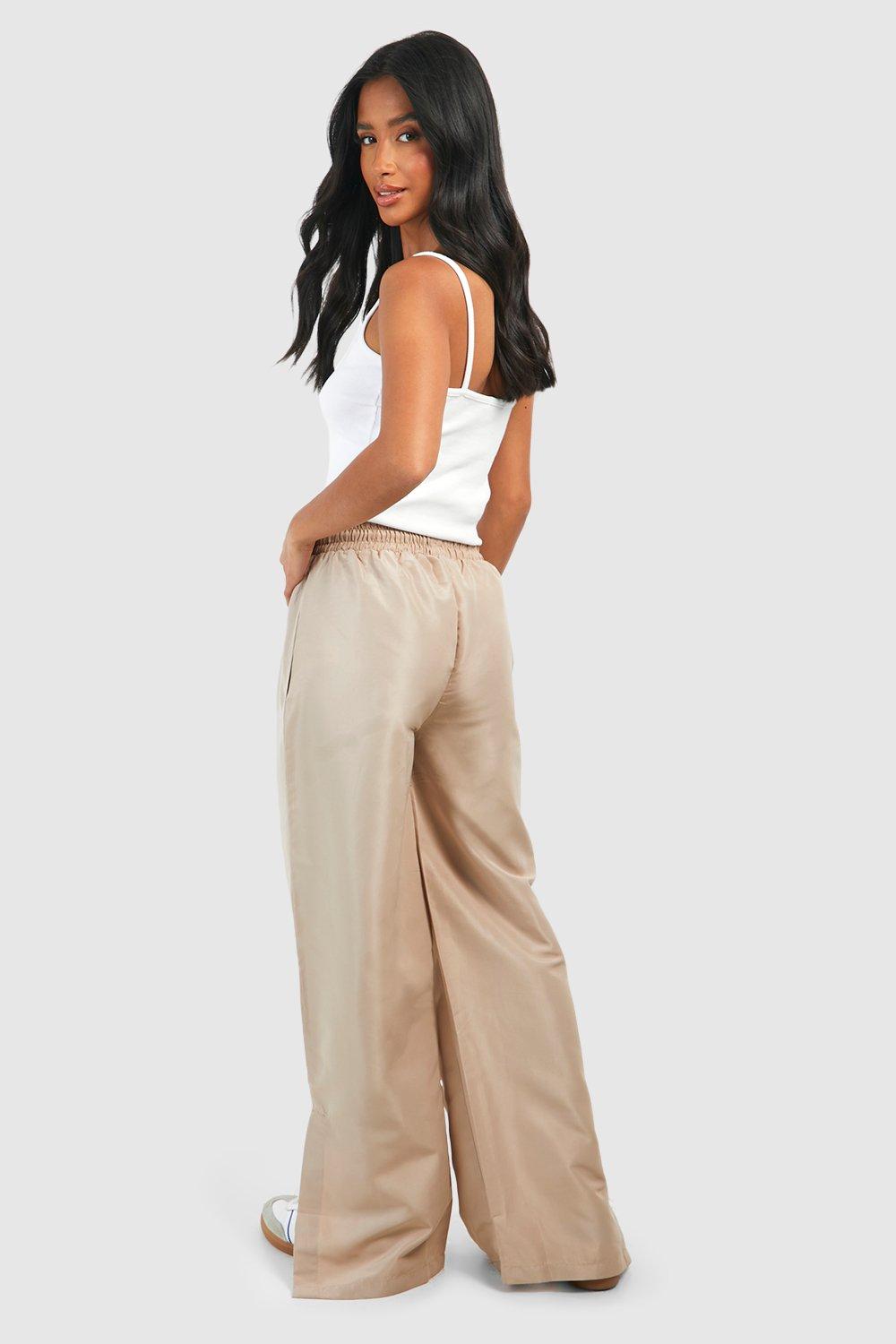 Women's petite 2024 wide leg pants