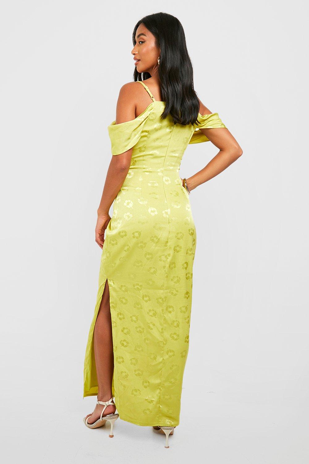 Cold shoulder maxi dress petite hotsell