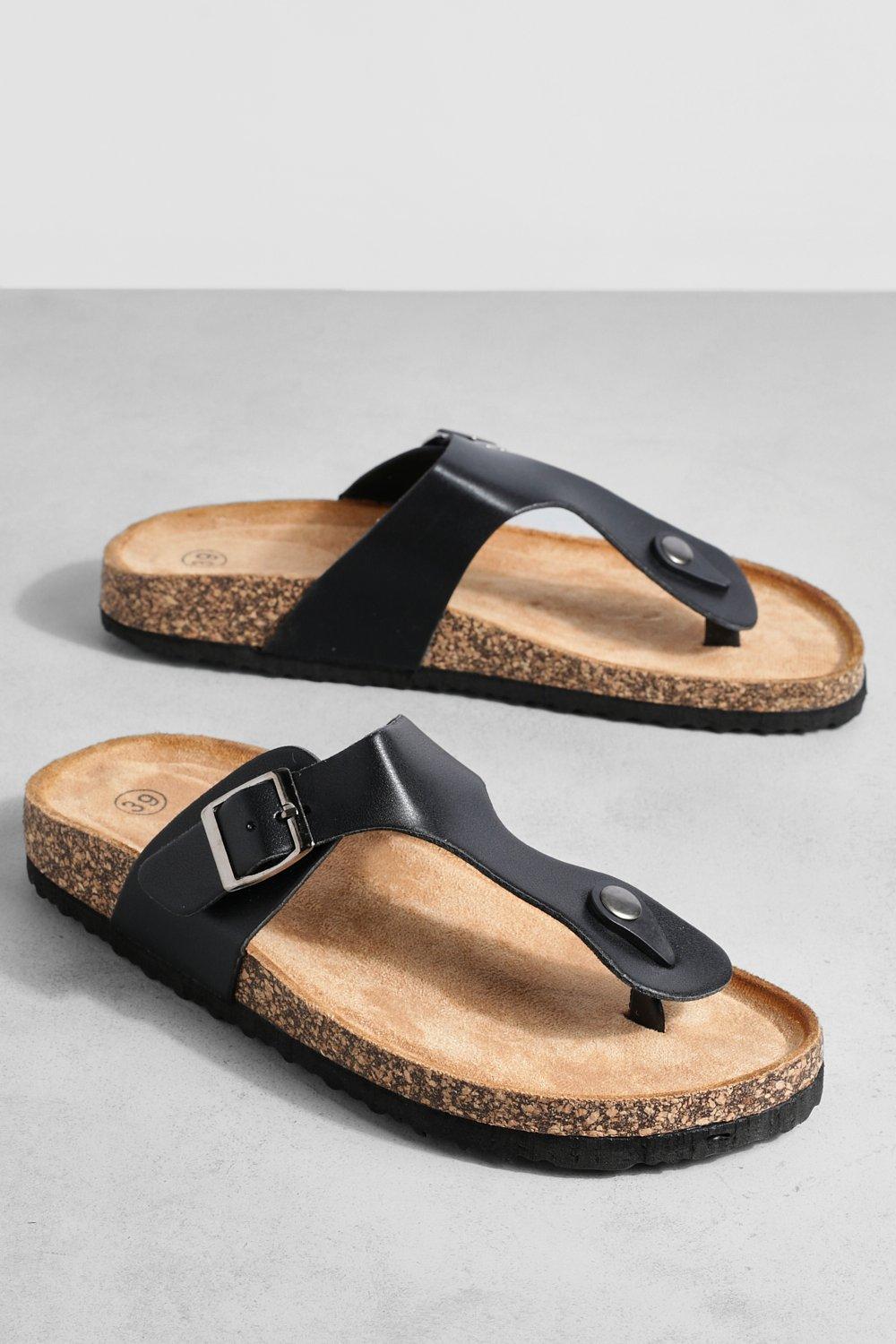 Toe post best sale footbed sandals