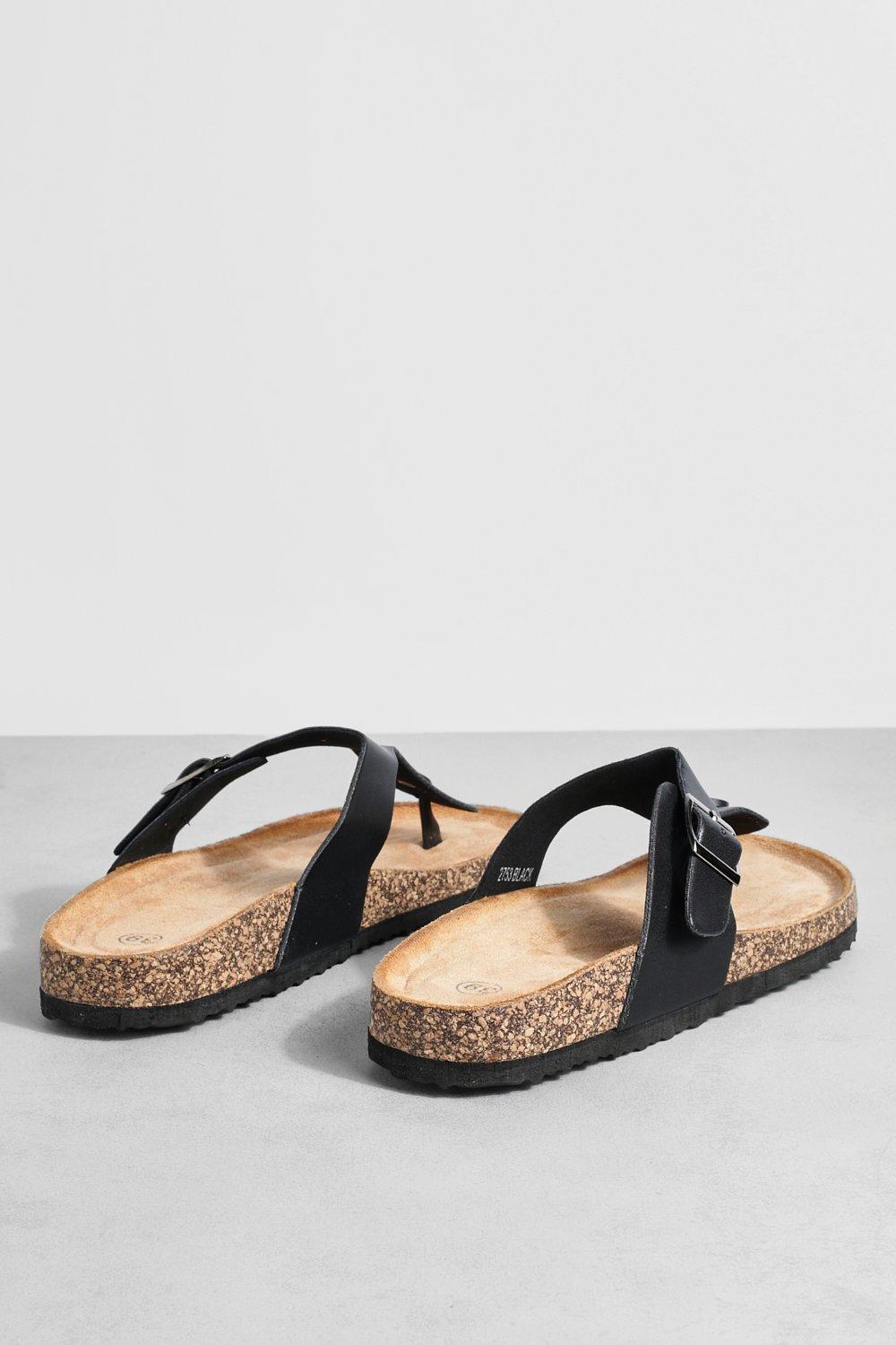 Toe post footbed online sandals