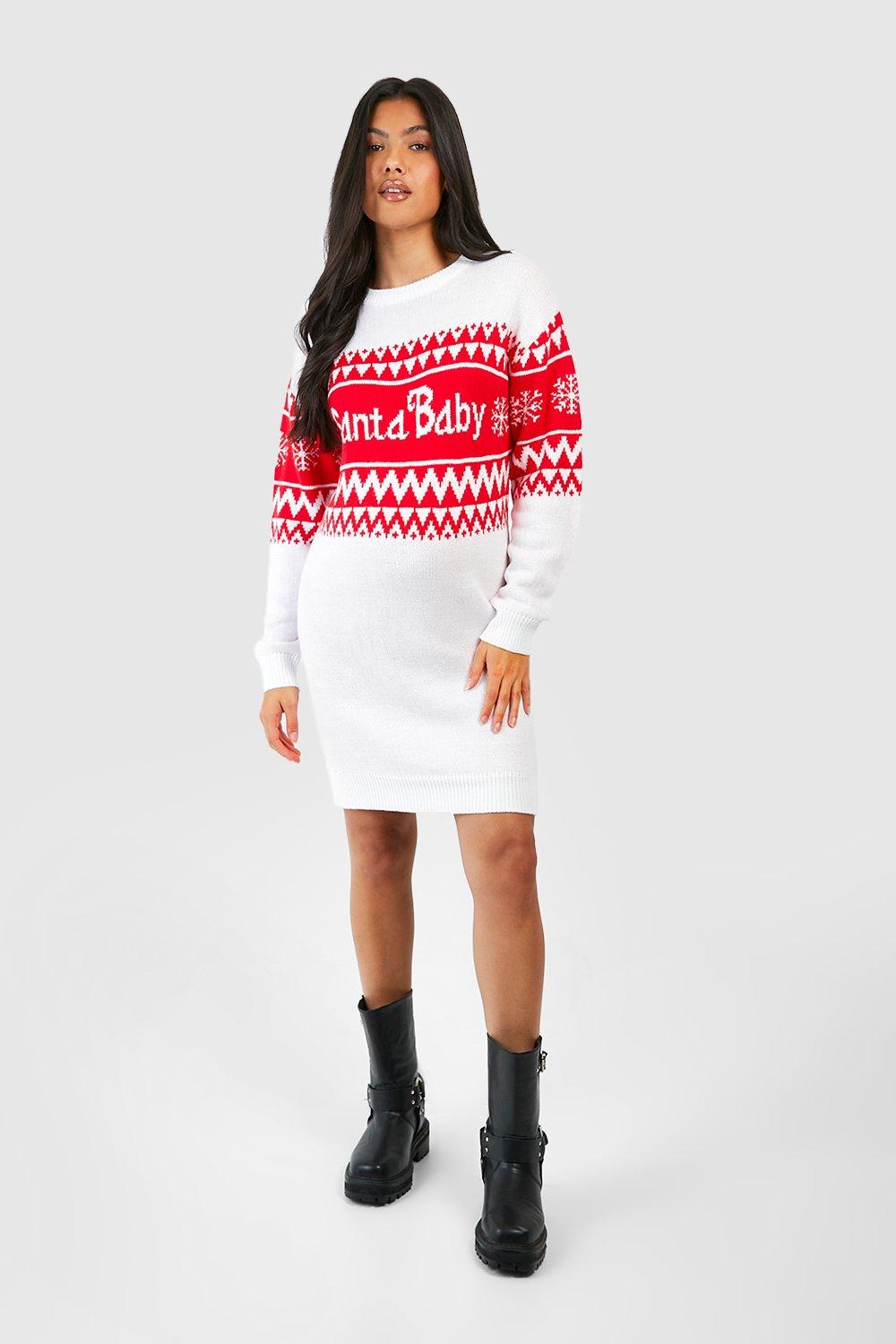 Maternity christmas outlet sweater dress