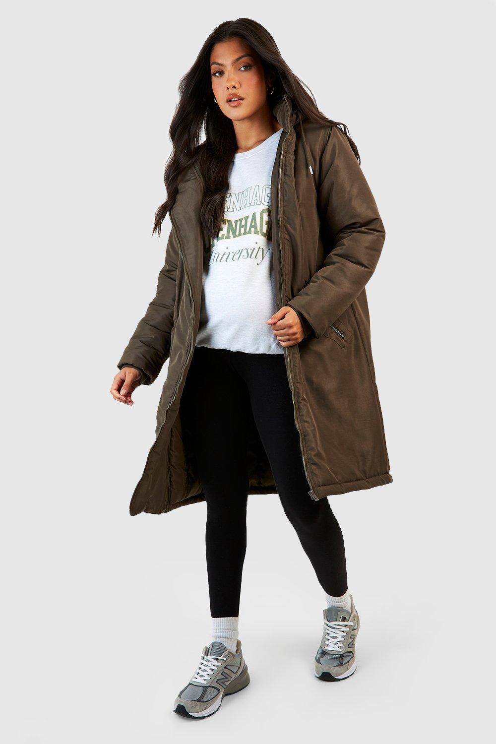 Boohoo maternity outlet coat