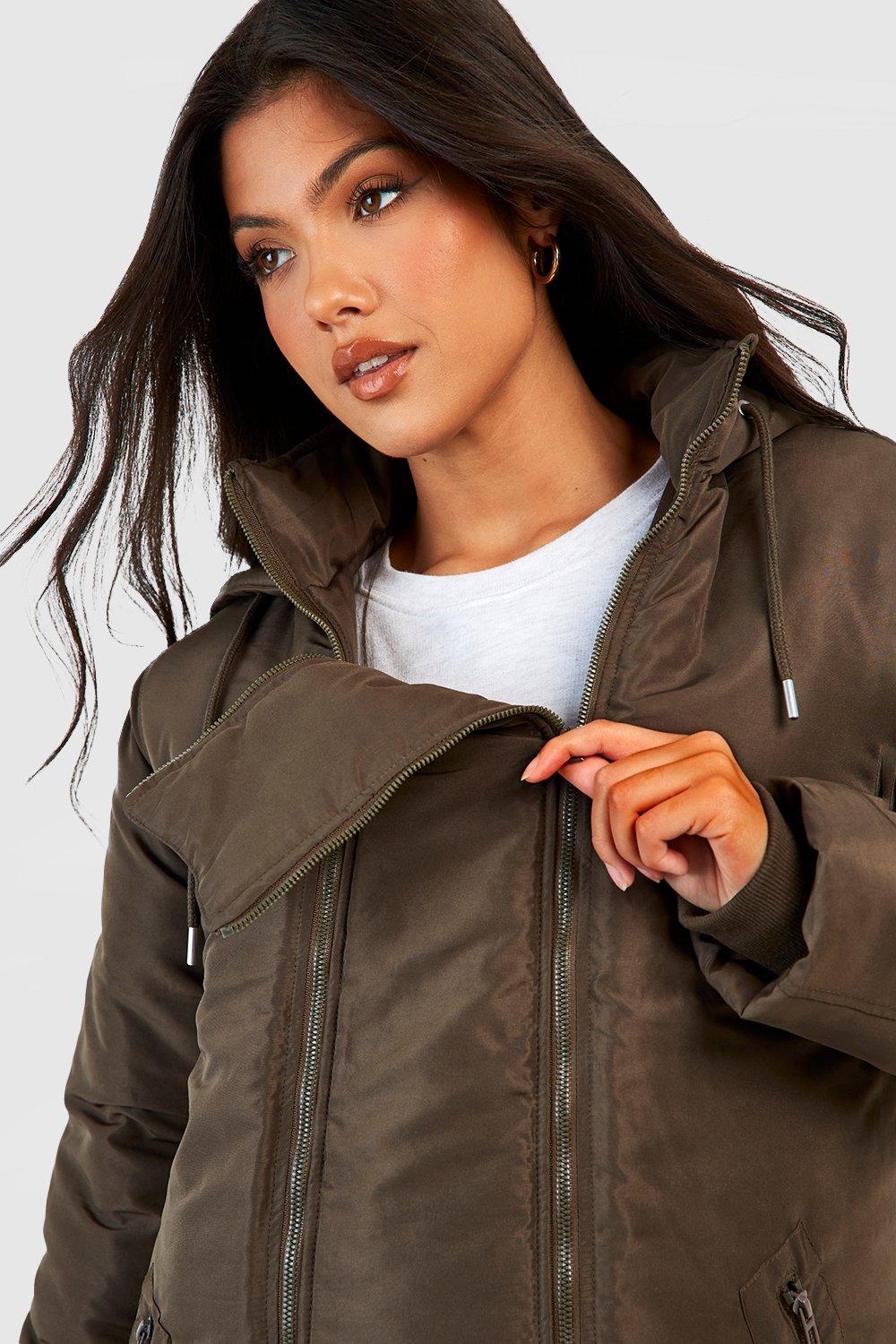 Boohoo hotsell maternity jacket