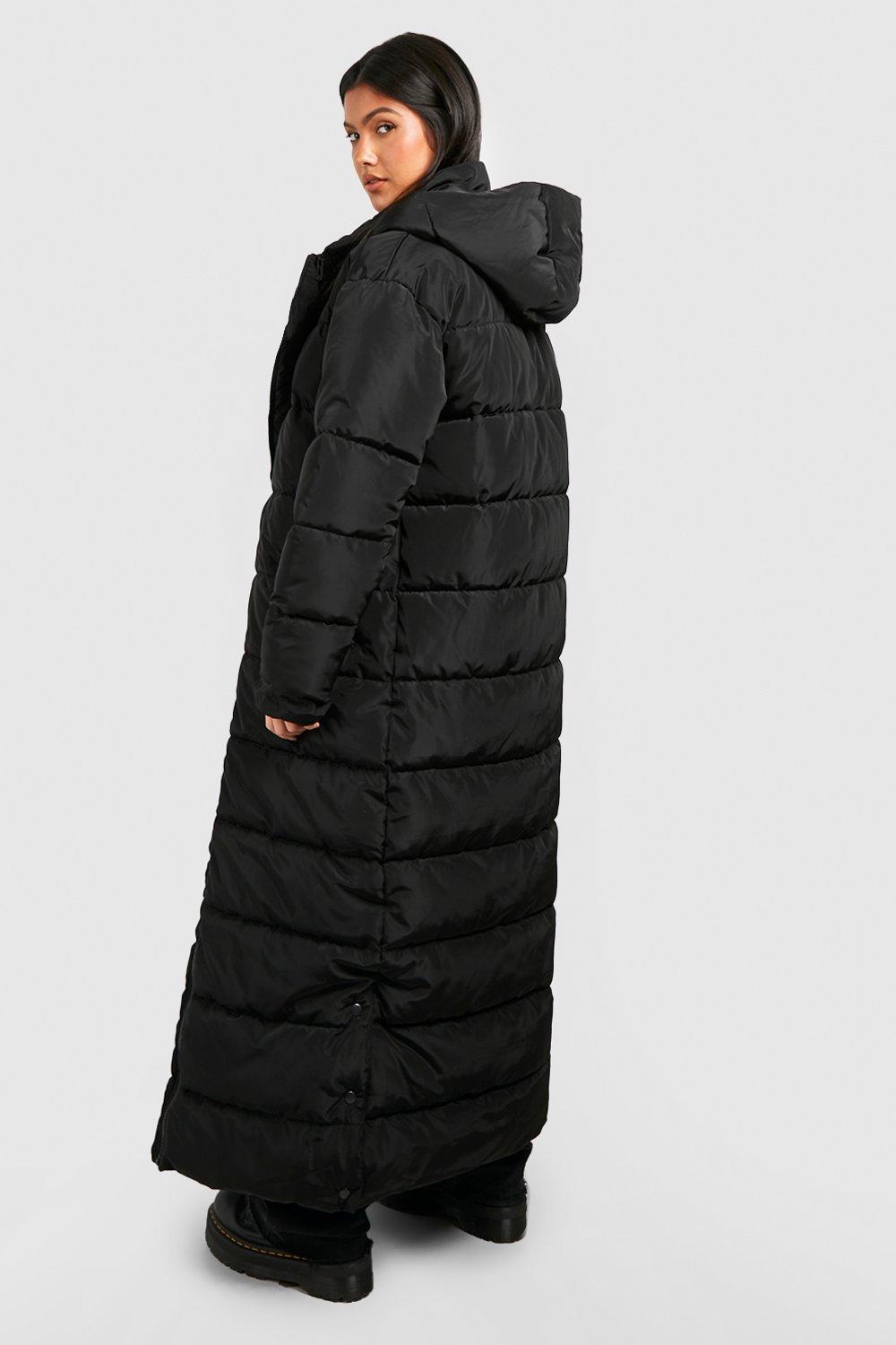 Maternity puffer cheap coat long